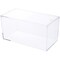 Pioneer Plastics 083CAQUA Clear Micro Habitat Terrarium, Tarantula Enclosure, Desktop Aquarium, 7.75" W x 3.75" D x 3.75" H